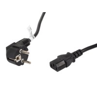 Кабел/преходник Lanberg CEE 7/7 -> IEC 320 C13 power cord 5m VDE